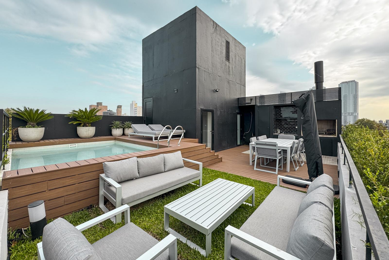 Departamento de 3 dormitorios con cochera y amenities