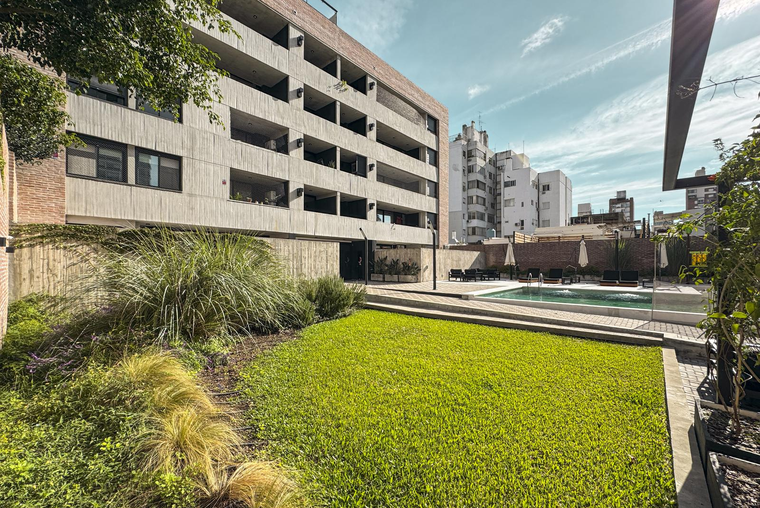 Departamento de 2 dormitorios con 2 baños, cochera y amenities