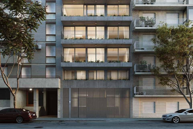 Departamento de 1 dormitorio con radiadores y patio en zona río