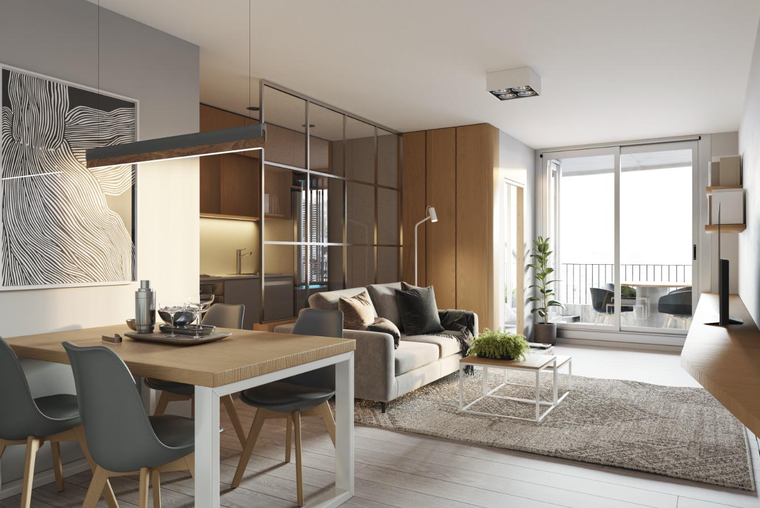 VENTA - Montevideo / San Martin - 1 dorm con balcón - Amenities