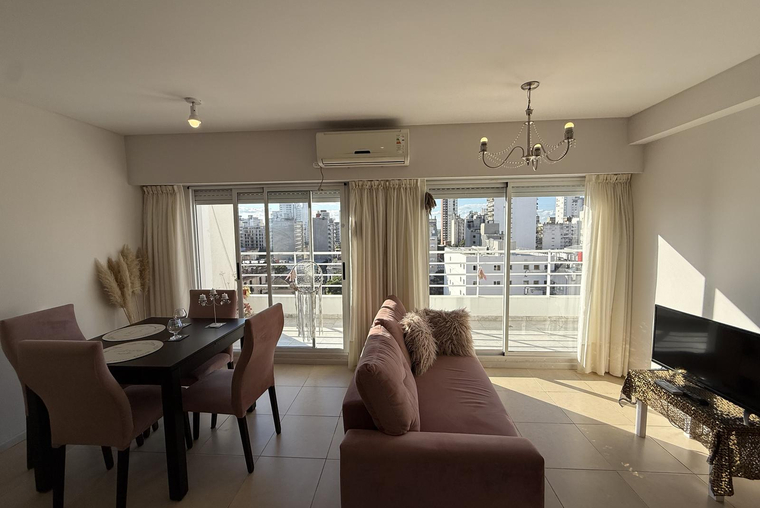 DEPARTAMENTO DE 1 DORMITORIO VENTA BALCON ATERRAZADO CENTRO ROSARIO