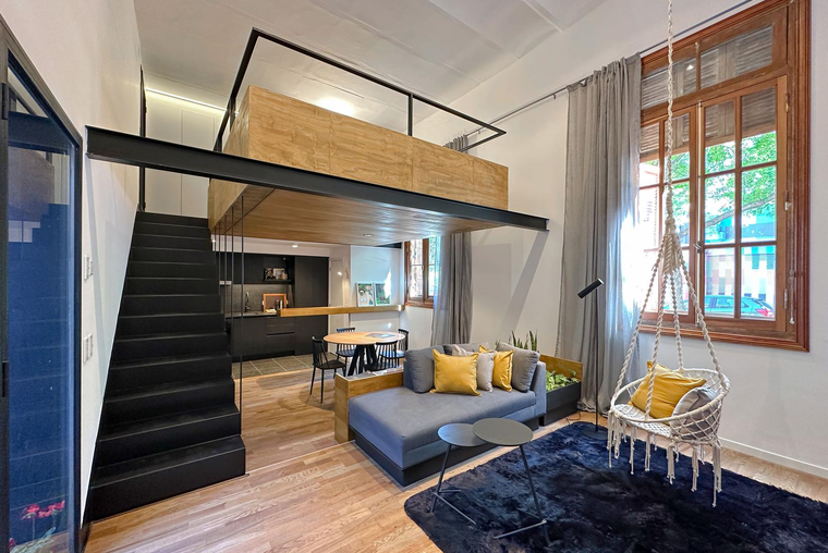 Departamentos de diseño con 1, 2 y 3 dormitorios con radiadores y amenities