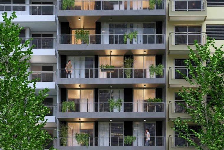 Departamento en venta, Brown y España
