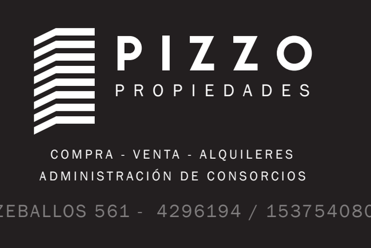 PIZZO Alquila departamentos monoambiente: