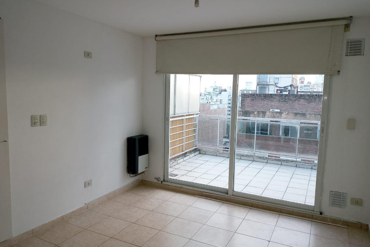 Departamento monoambiente en venta Rosario centro - Balcón terraza