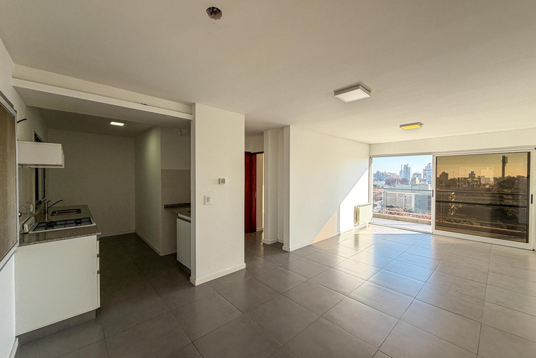 Departamento gigante de 1 dormitorio con balcón terraza al norte