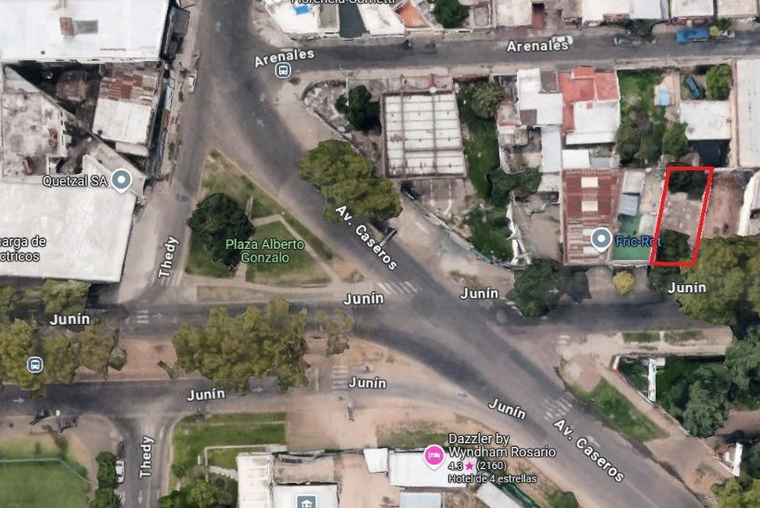 Terreno en venta Refinerias Rosario - PB   10 pisos