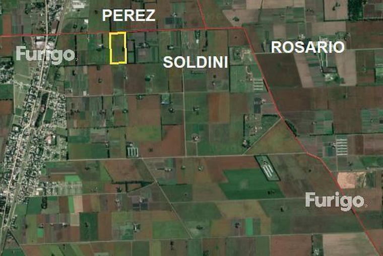 Soldini. 10 hectareas sobre asfalto rural. Energia electrica. (4951096).