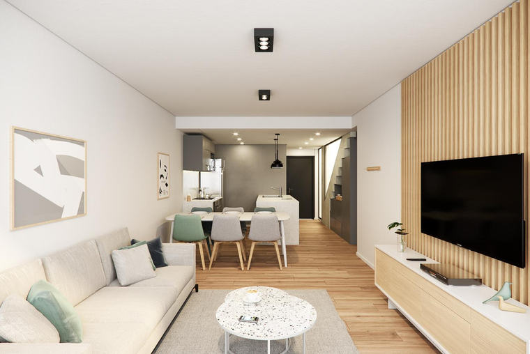 DEPARTAMENTO DE DOS DORMITORIOS VENTA TERRAZA EXCLUSIVA FISHERTON ROSARIO