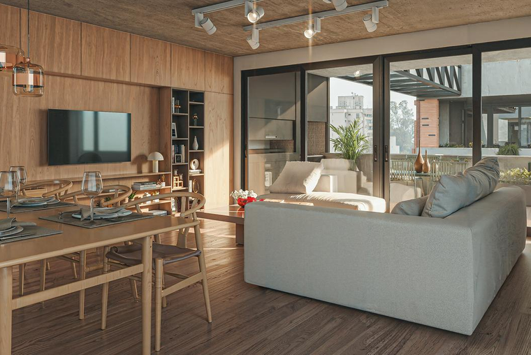 DEPARTAMENTO DE 3 DORMITORIOS VENTA OPORTUNIDAD INVERSION BARRIO MARTIN ROSARIO