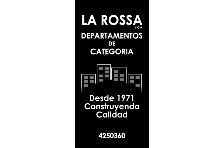 LA ROSSA Y CIA. Desde 1971 Construyendo Calidad. Tel. 4250360- 153159063