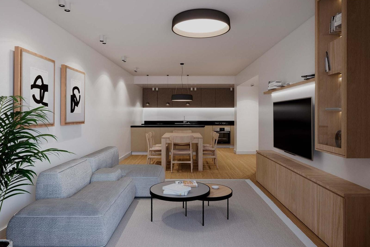 DEPARTAMENTO DE DOS DORMITORIOS VENTA SEMIPISO MARTIN ROSARIO