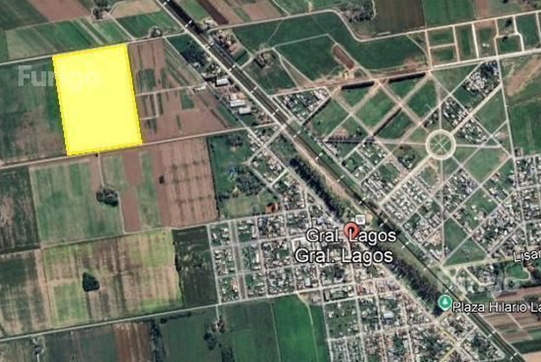 General Lagos: 12 hectáreas próximas a zona urbana. Otro: 3 hectáreas. (4951096).