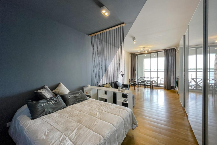 Departamento tipo Loft con vista al río y cochera en Forum