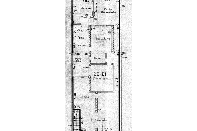 LA PAZ AL 700 | CASA EN PH EN PLANTA BAJA A RECICLAR DPTO. DE 1 DORMITORIO COMO NUEVO | 148 M2