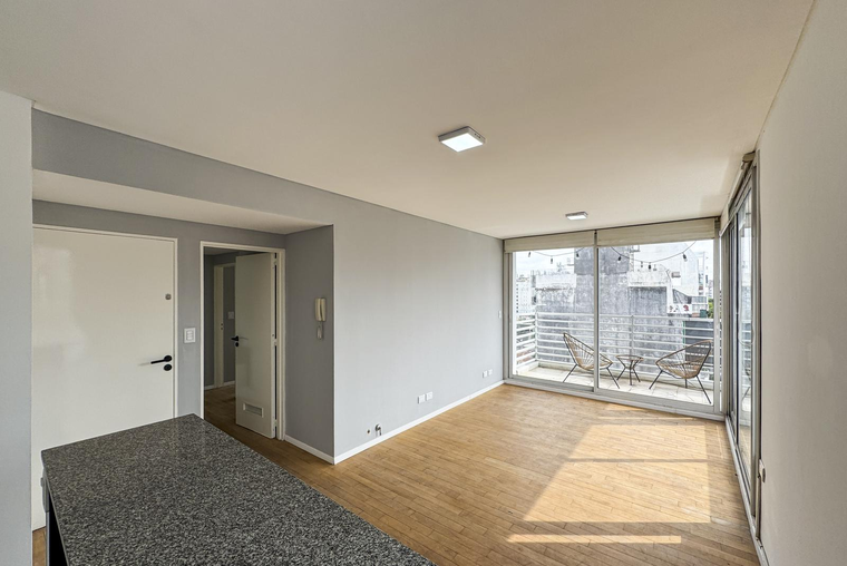 Departamento piso exclusivo con 2 dormitorios y mega balcón