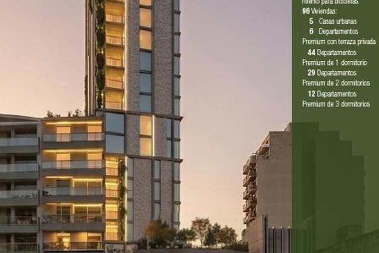 Departamento en venta 3 dormitorios Rosario - Proyecto ÚNICO - Plaza en altura