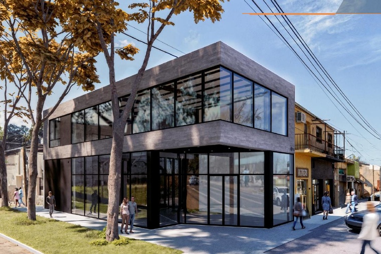 Alquiler Local Comercial en Funes sobre Ruta 9 y Perón