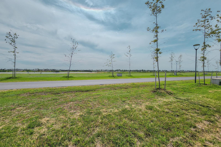 Terreno en  Vida Club de Campo con fondo a reservorio y cerca del ingreso