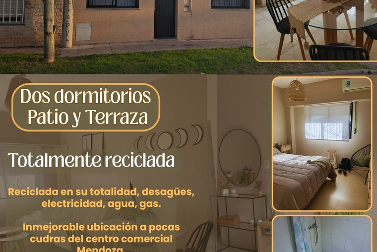 Casa 2 dormitorios / TOTALMENTE RECICLADA