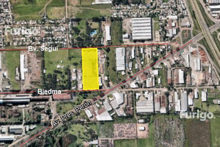 Biedma 7750. 20.000 metros cuadrados.