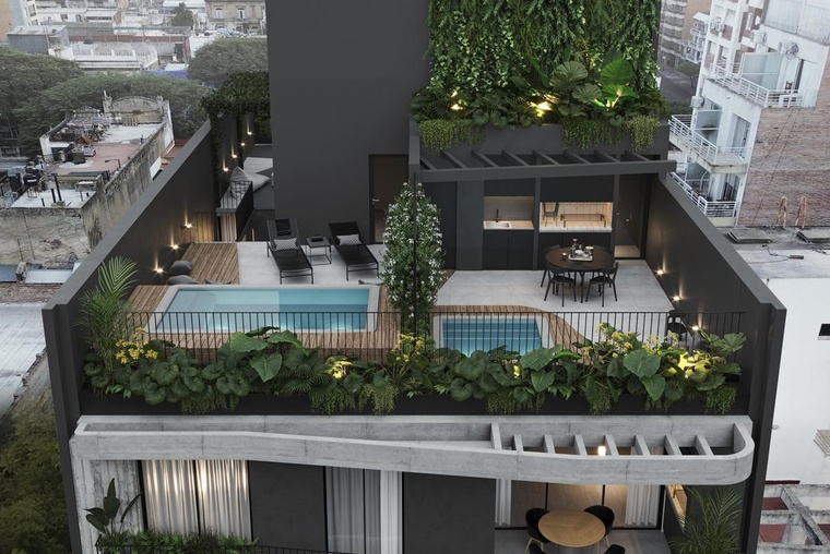 DEPARTAMENTO DE TRES DORMITORIOS VENTA TERRAZA Y PILETA EXCLUSIVA CENTRO ROSARIO