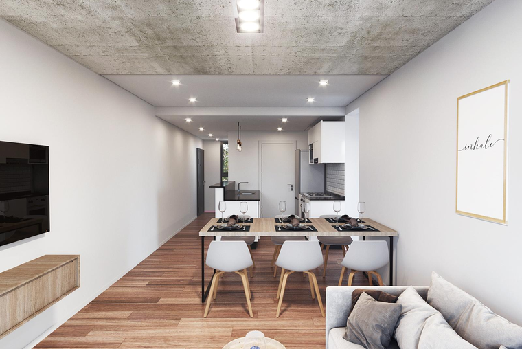 DEPARTAMENTO DE DOS DORMITORIOS VENTA TERRAZA EXCLUSIVA PICHINCHA ROSARIO