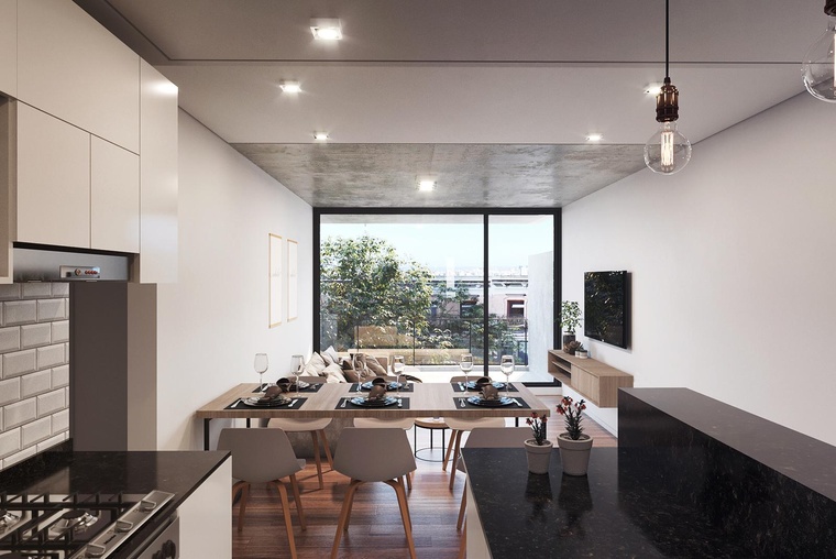 DEPARTAMENTO DE DOS DORMITORIO PICHINCHA ROSARIO