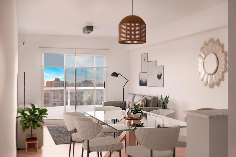 MONOAMBIENTE VENTA PATIO DE USO EXCLUSIVO MARTIN ROSARIO