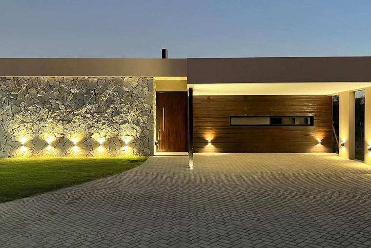 Casa de 3 dormitorios de diseño en una sola planta con pileta en Vida