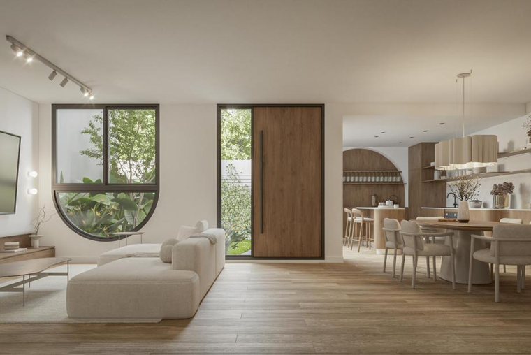 Departamento de pasillo en venta, Santiago y Jujuy