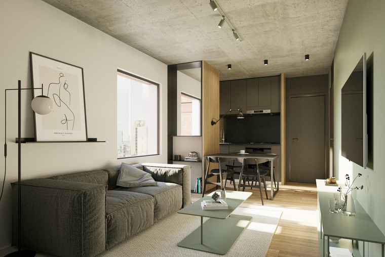 DEPARTAMENTO DE 1 DORMITORIOS VENTA CONFORT CENTRO ROSARIO