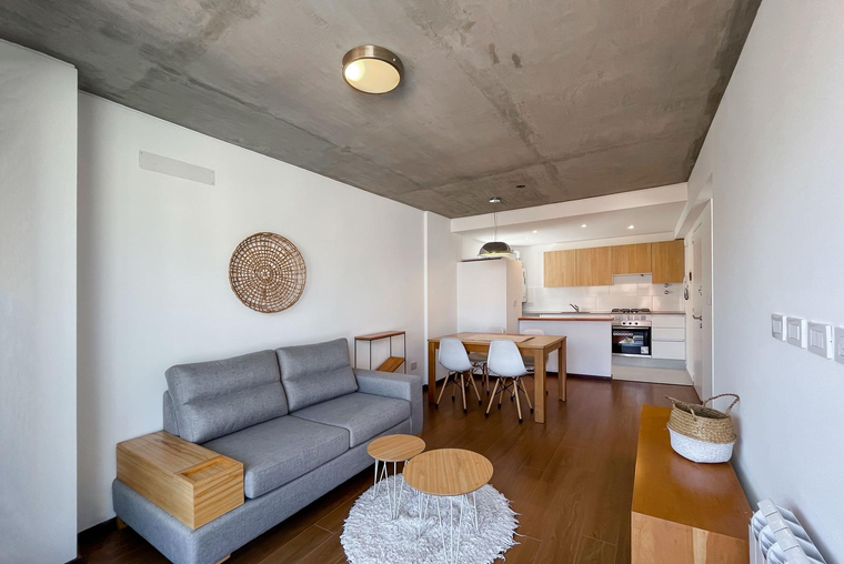 Departamento de 1 dormitorio con amenities de pileta y parrillero