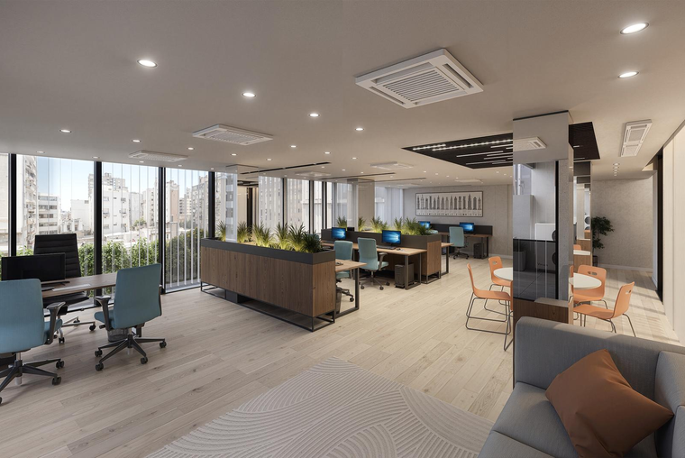 OFICINA DE 55M2 VENTA TERRAZA EXCLUSIVA CENTRO ROSARIO