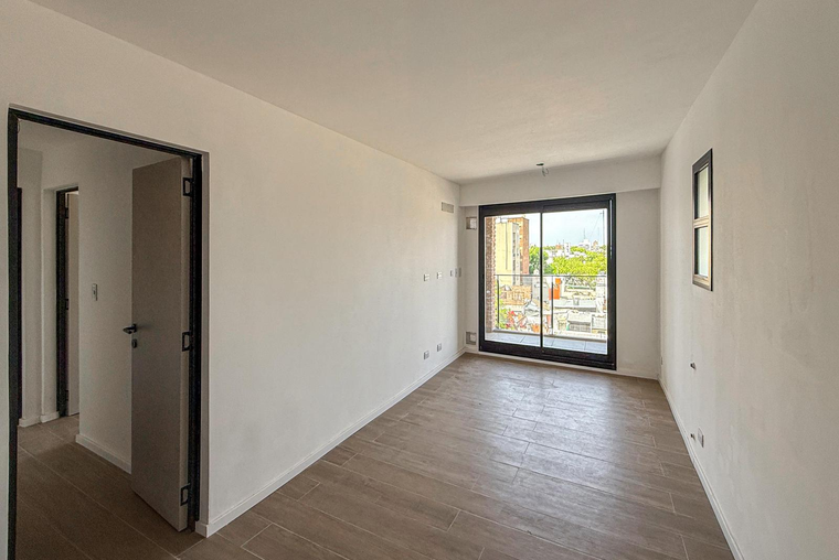 Departamento de 2 dormitorios con radiadores y quincho común en Abasto