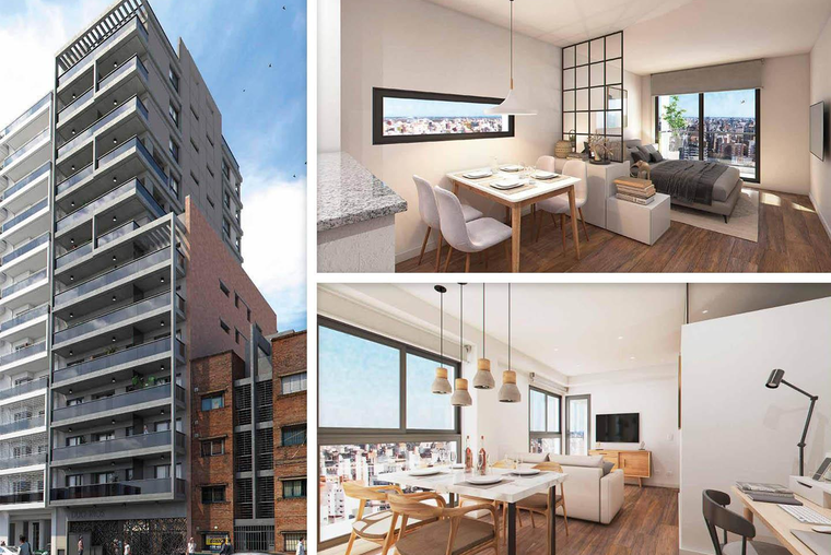 Departamentos monoambientes y 1 dormitorio de calidad constructiva a estrenar