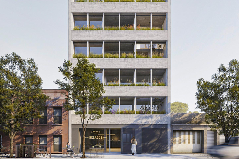 Departamento de 2 dormitorios a estrenar con patio y parrillero en Abasto