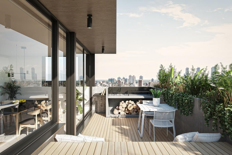 DEPARTAMENTO DE UN DORMITORIO VENTA PARRILLLERO EXCLUSIVO CENTRO ROSARIO