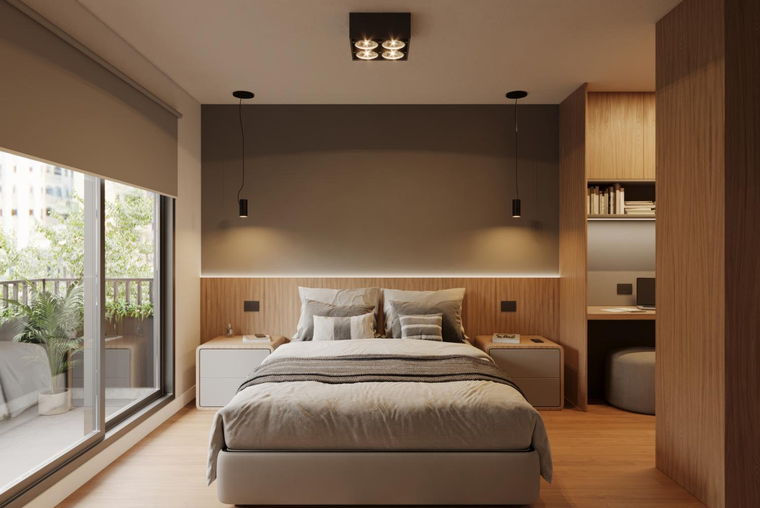 VENTA - Balcarce / San Lorenzo - 1 dorm - Balcón     Patio